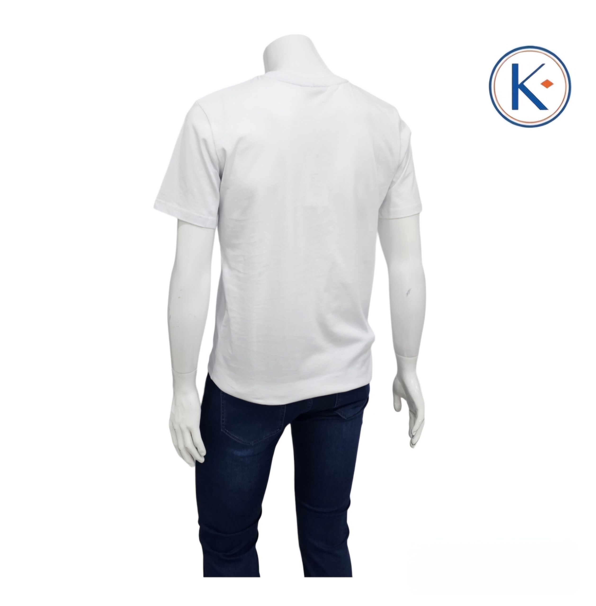 Camiseta Básica de Manga Corta para Hombre en Algodón - Disponible en Negro y Blanco