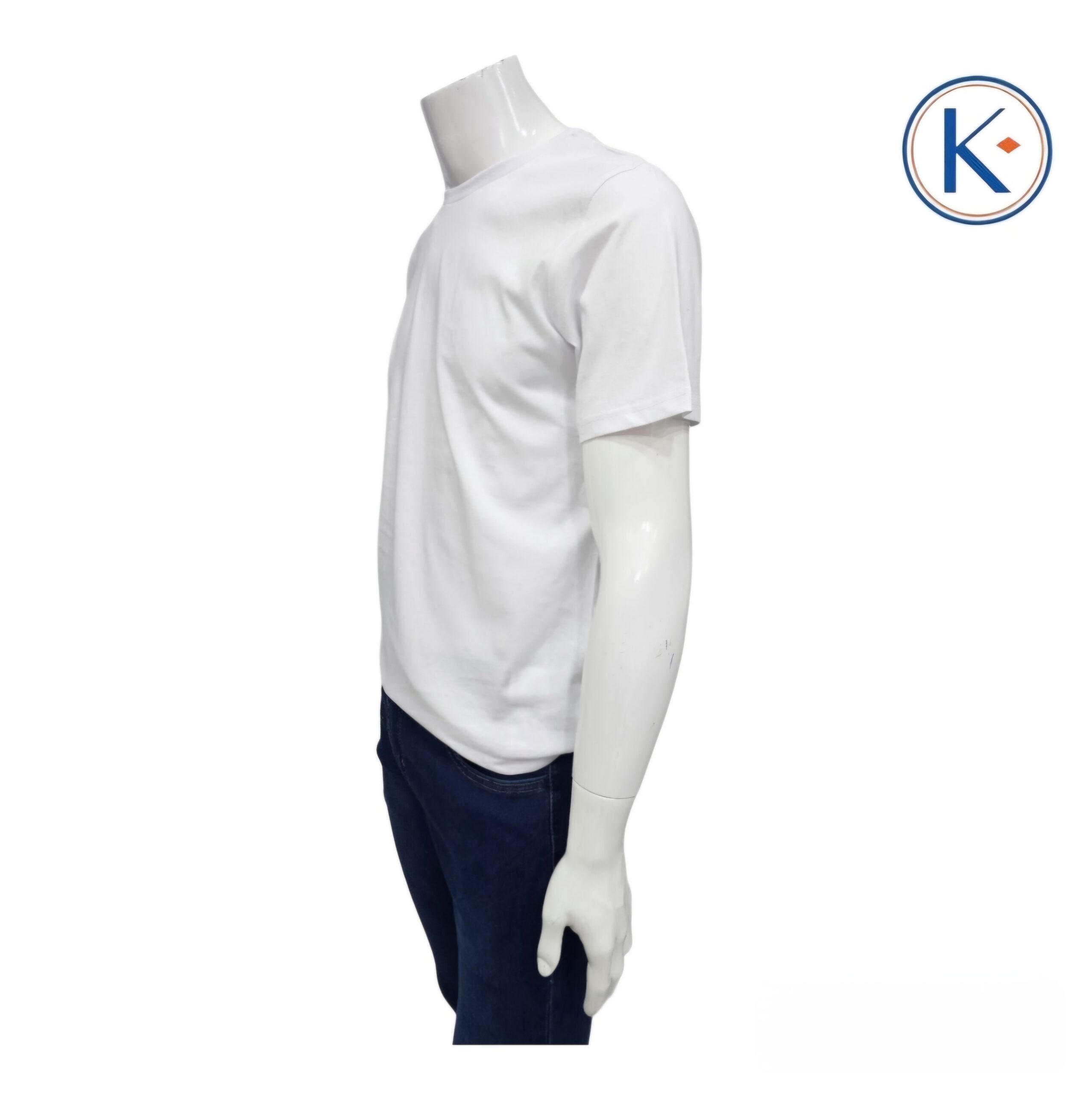 Camiseta Básica de Manga Corta para Hombre en Algodón - Disponible en Negro y Blanco