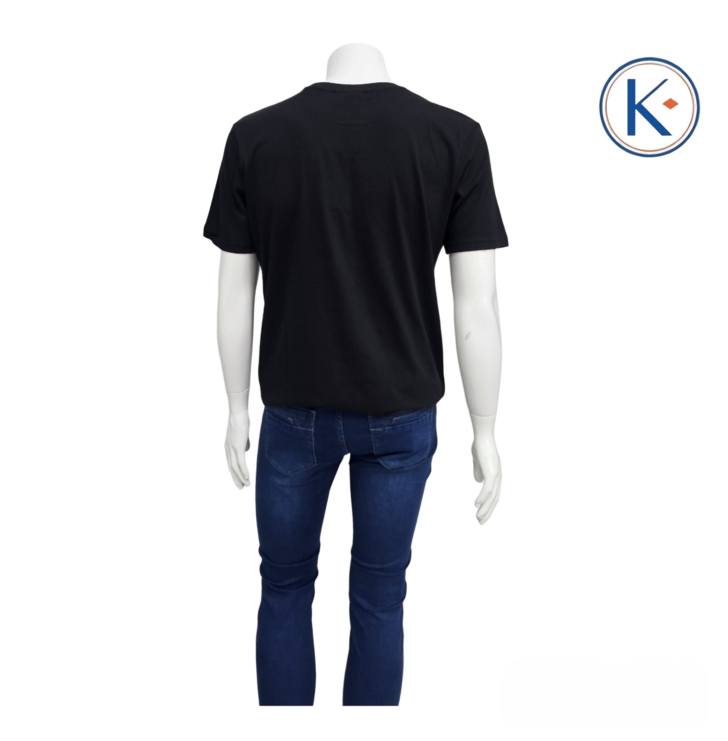 Camiseta Básica de Manga Corta para Hombre en Algodón - Disponible en Negro y Blanco