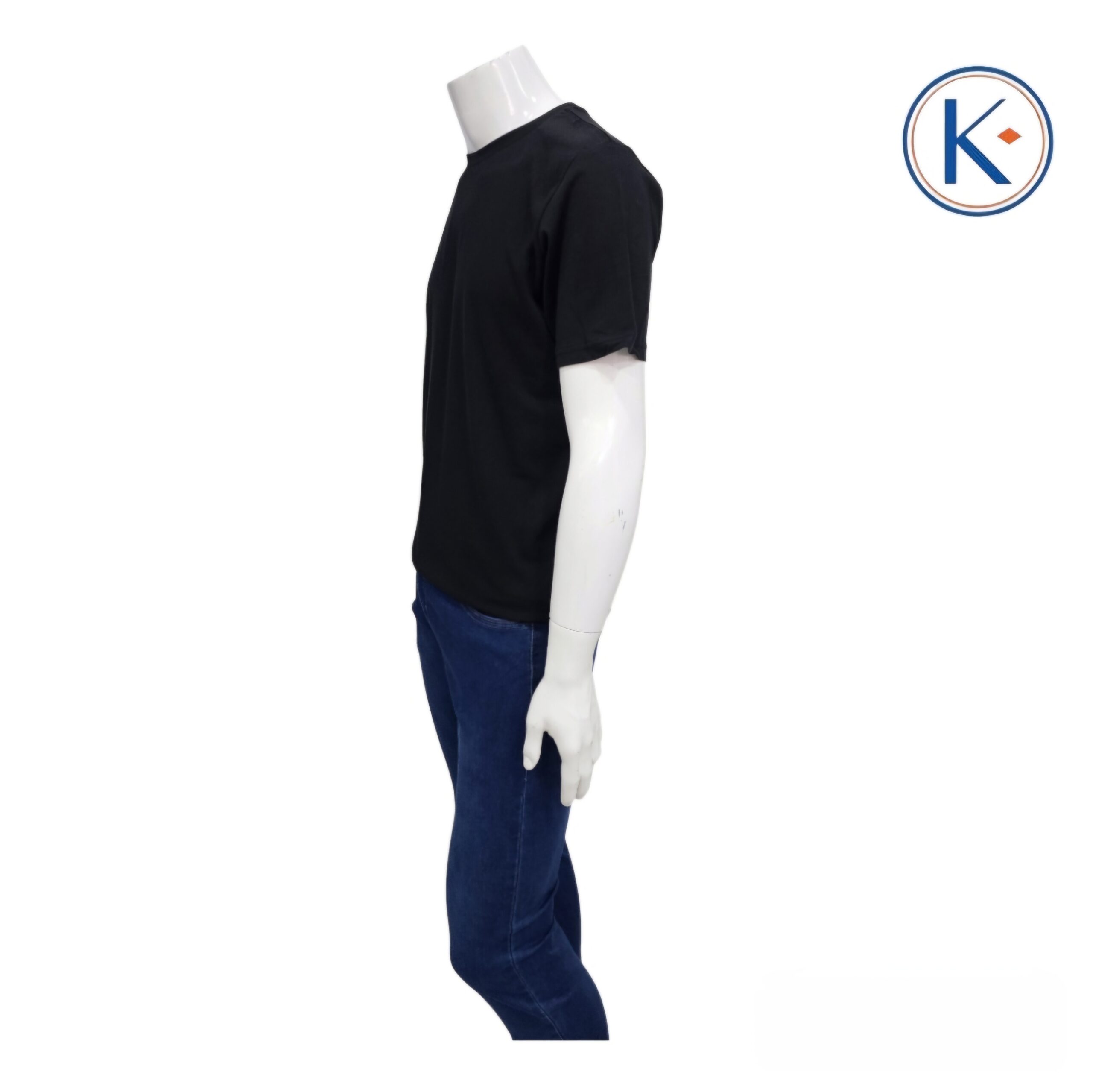 Camiseta Básica de Manga Corta para Hombre en Algodón - Disponible en Negro y Blanco
