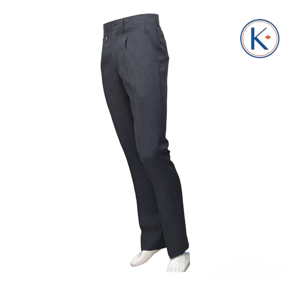 Pantalón vestir verano con pinza hombre