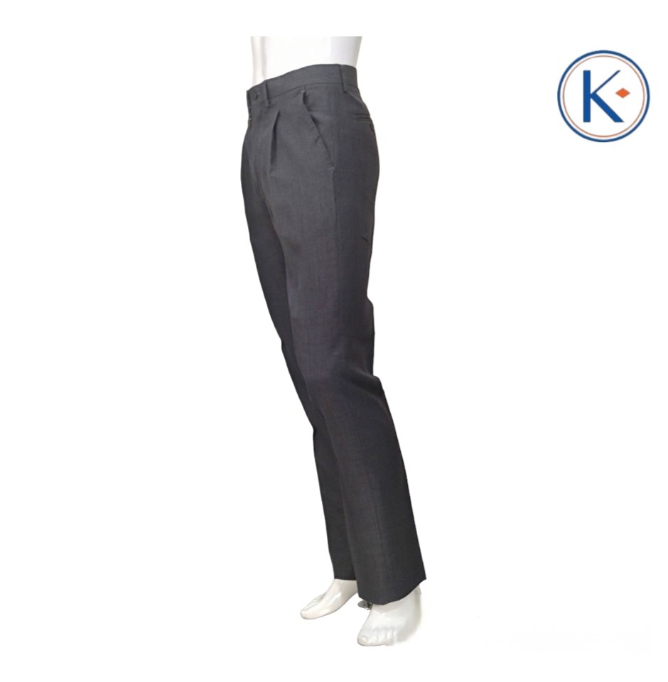 Pantalón vestir verano con pinza hombre