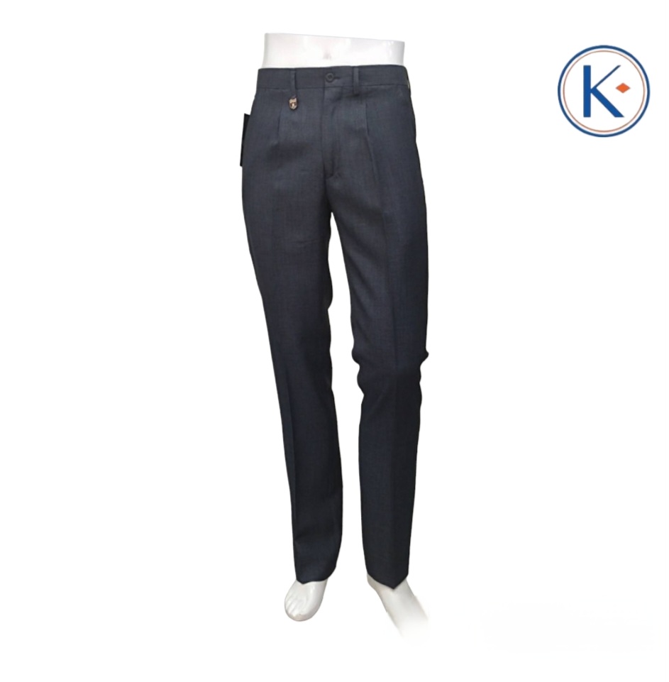 Pantalón vestir verano con pinza hombre