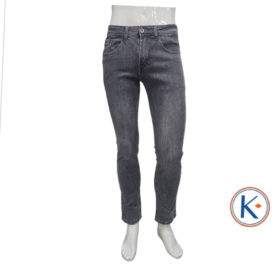 Vaquero elástico gris medio para hombre