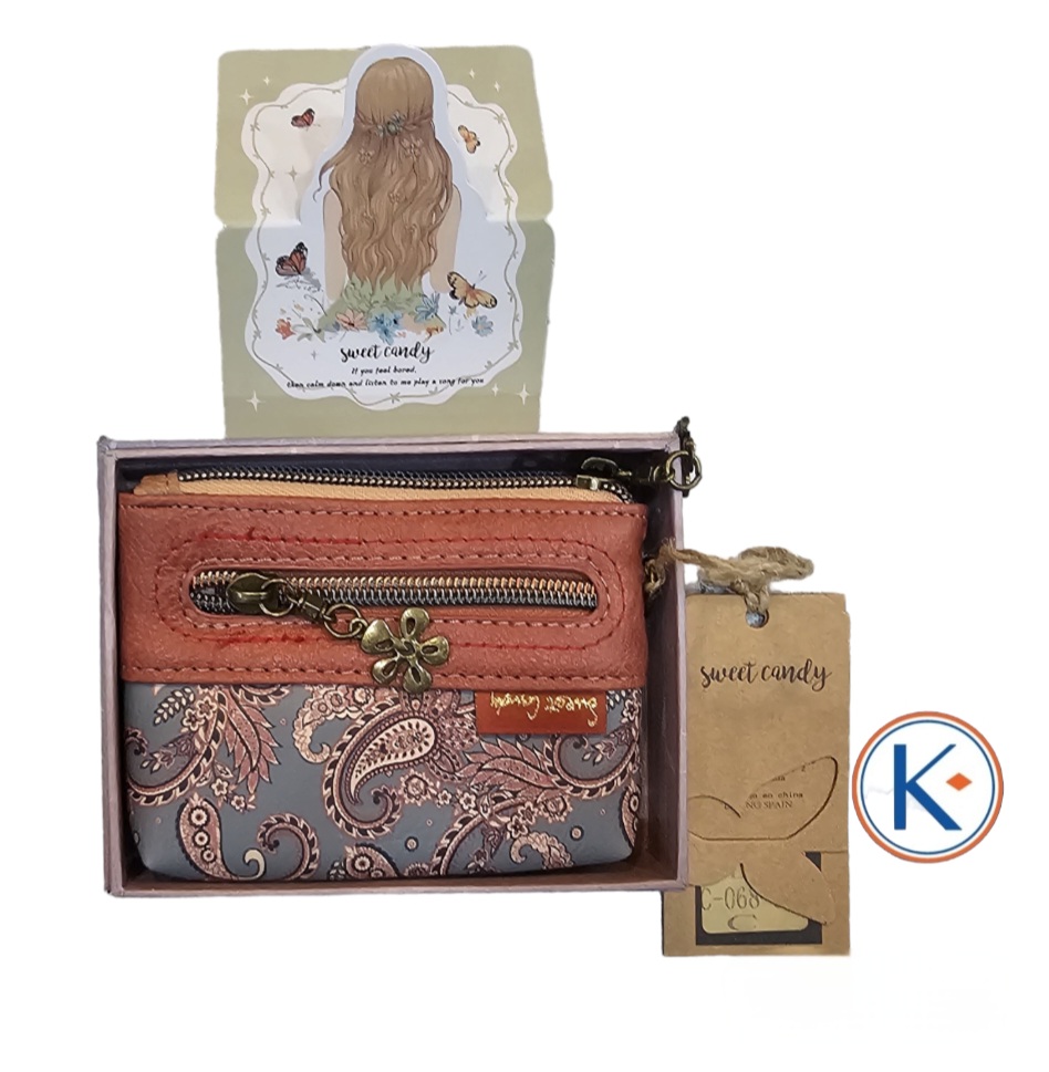 Monedero Sweet Candy 3 cremalleras