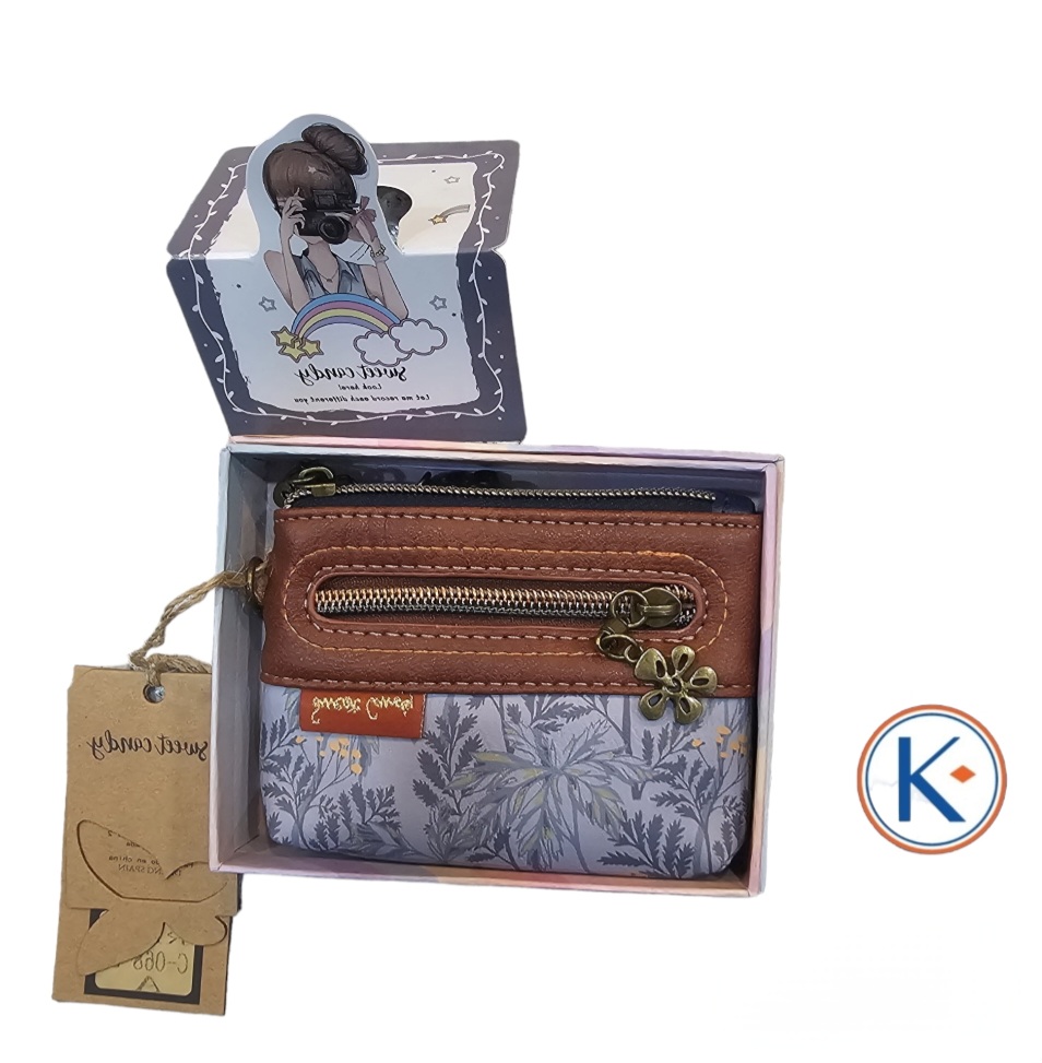 Monedero Sweet Candy 3 cremalleras