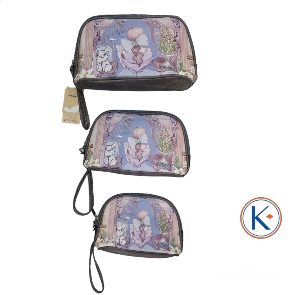 Pack 3 Neceser billetero de Sweet & Candy