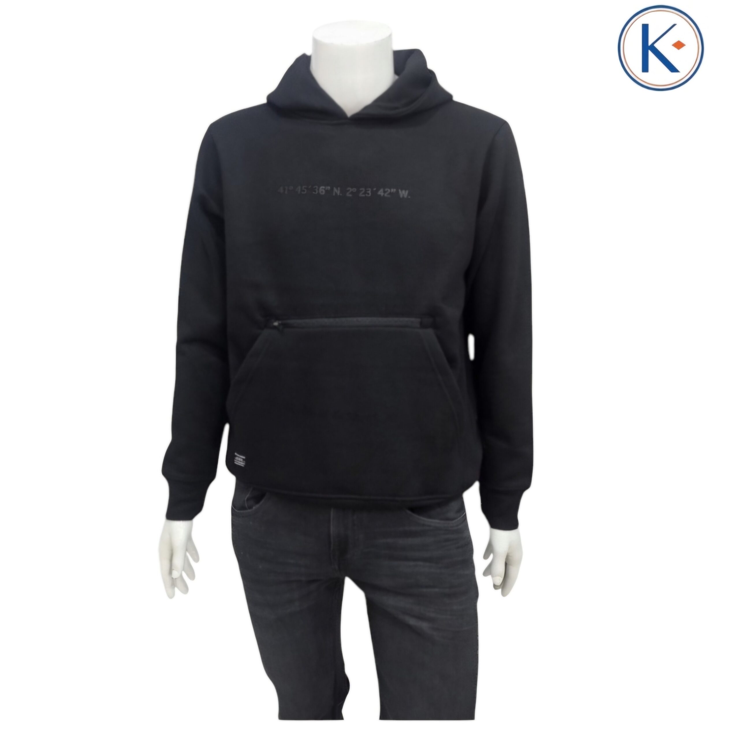 Sudadera tipo canguro con capucha para chico