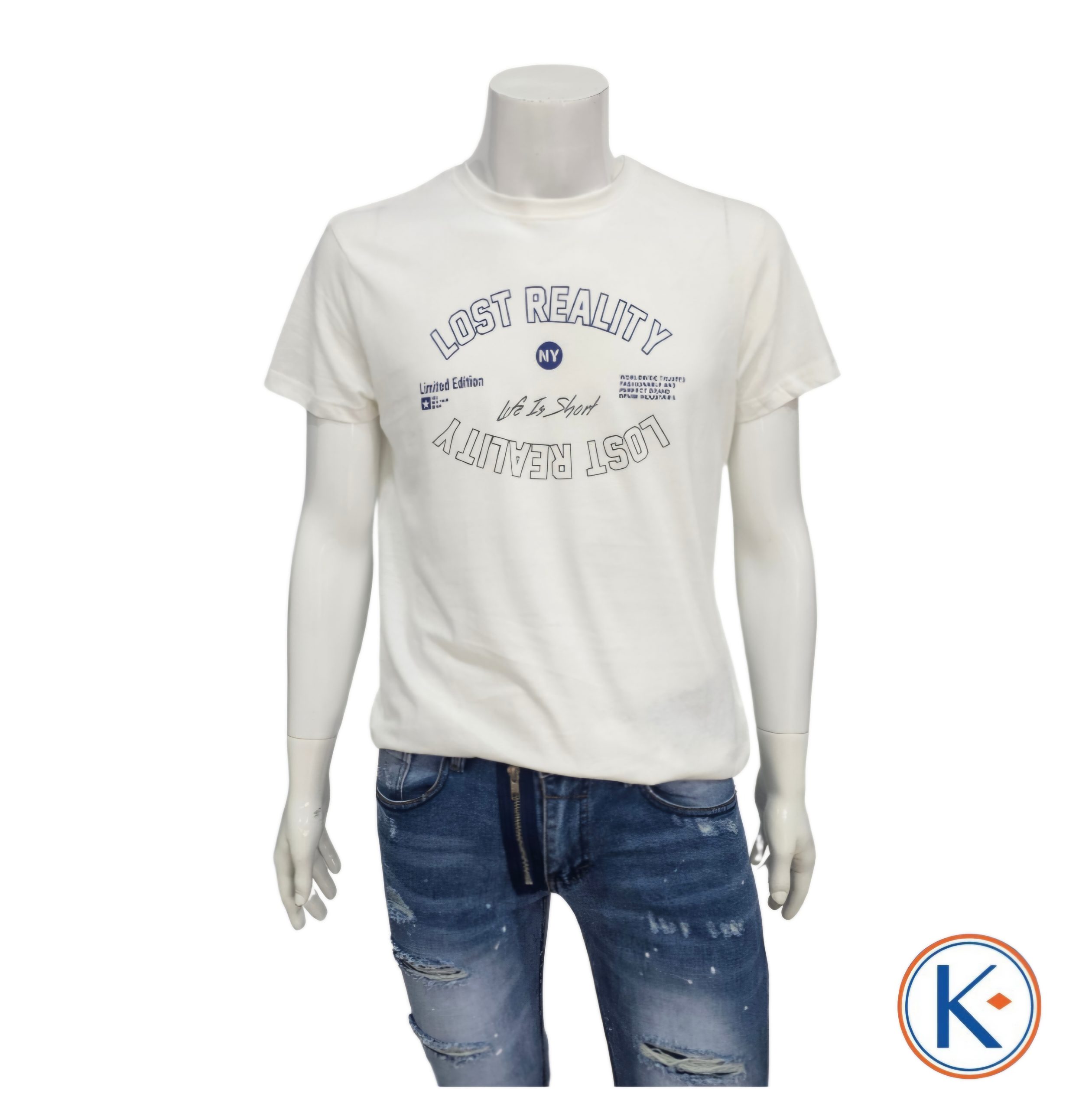 Camiseta de Algodón para Hombre "Lost Reality"