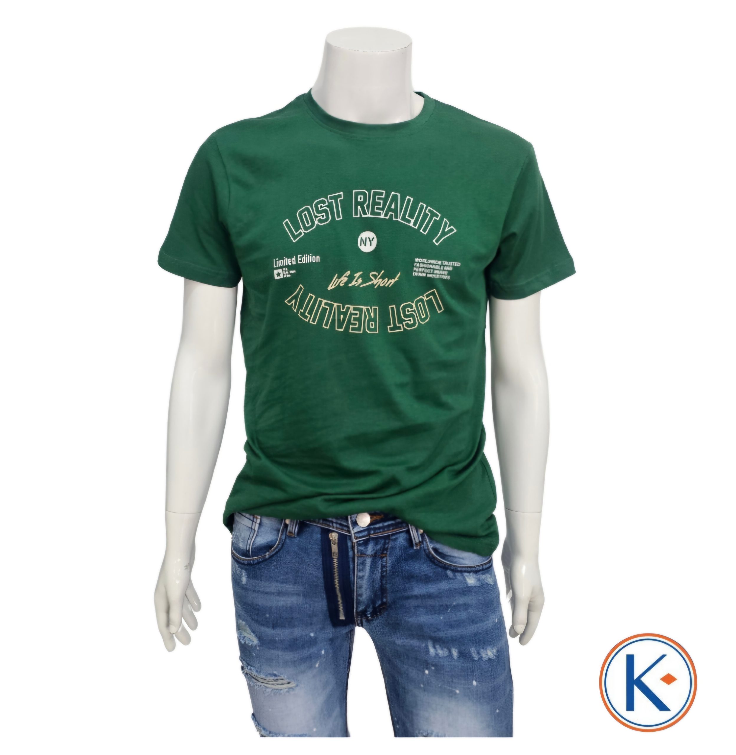 Camiseta de Algodón para Hombre "Lost Reality" — Comodidad y Estilo que Inspiran