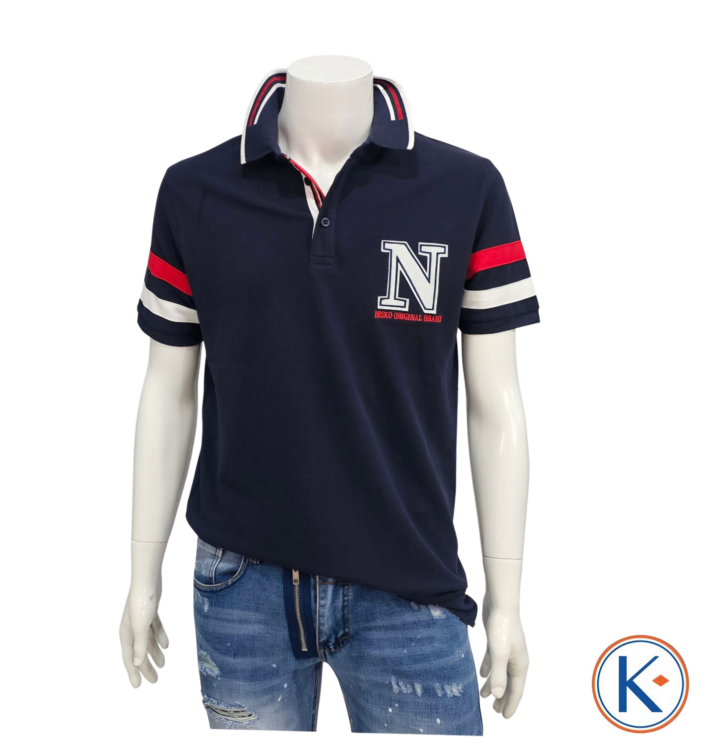Polo Granito Nisko para Hombre sin Bolsillo
