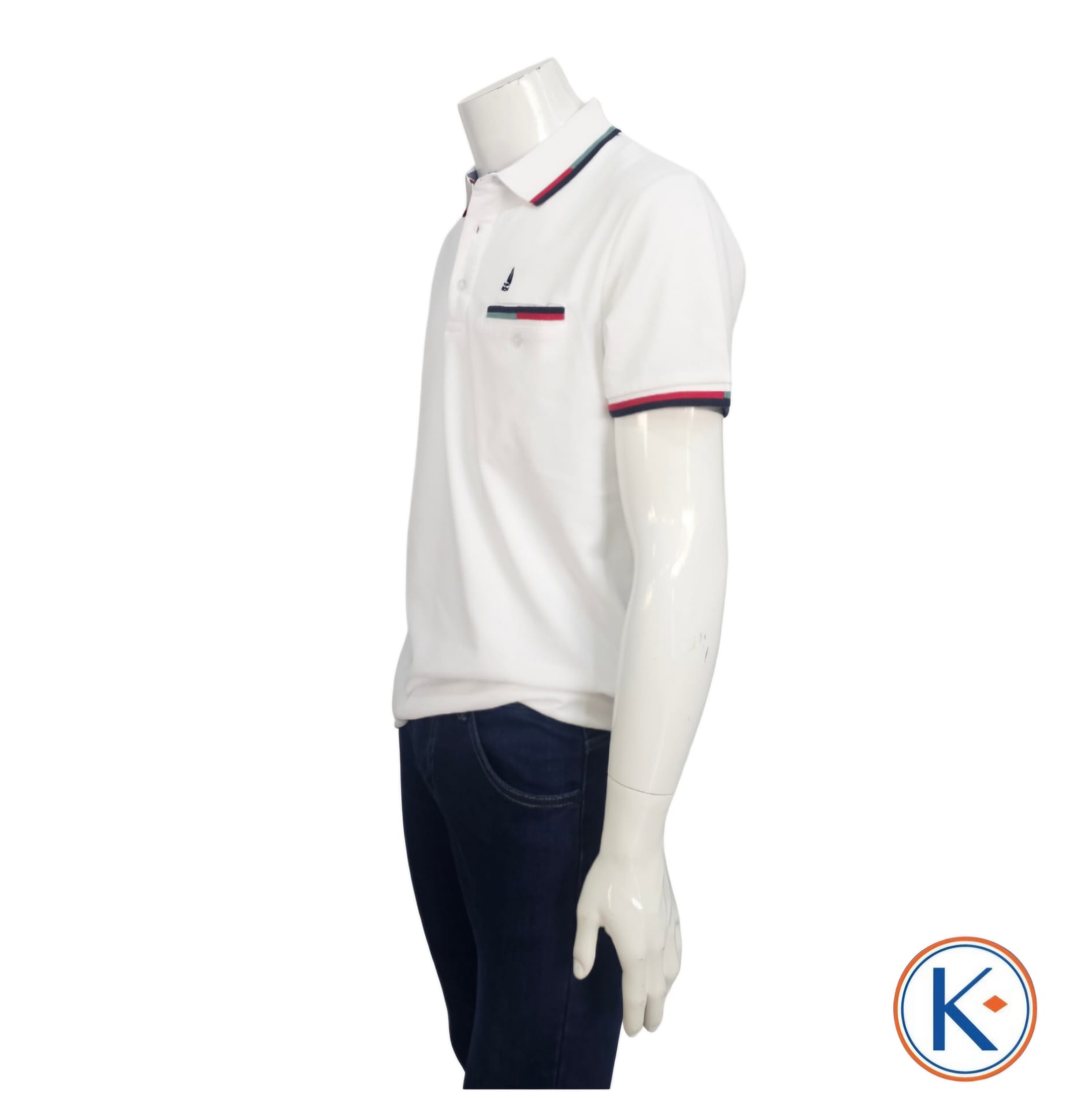 Polo Granito Nisko para Hombre con Bolsillo