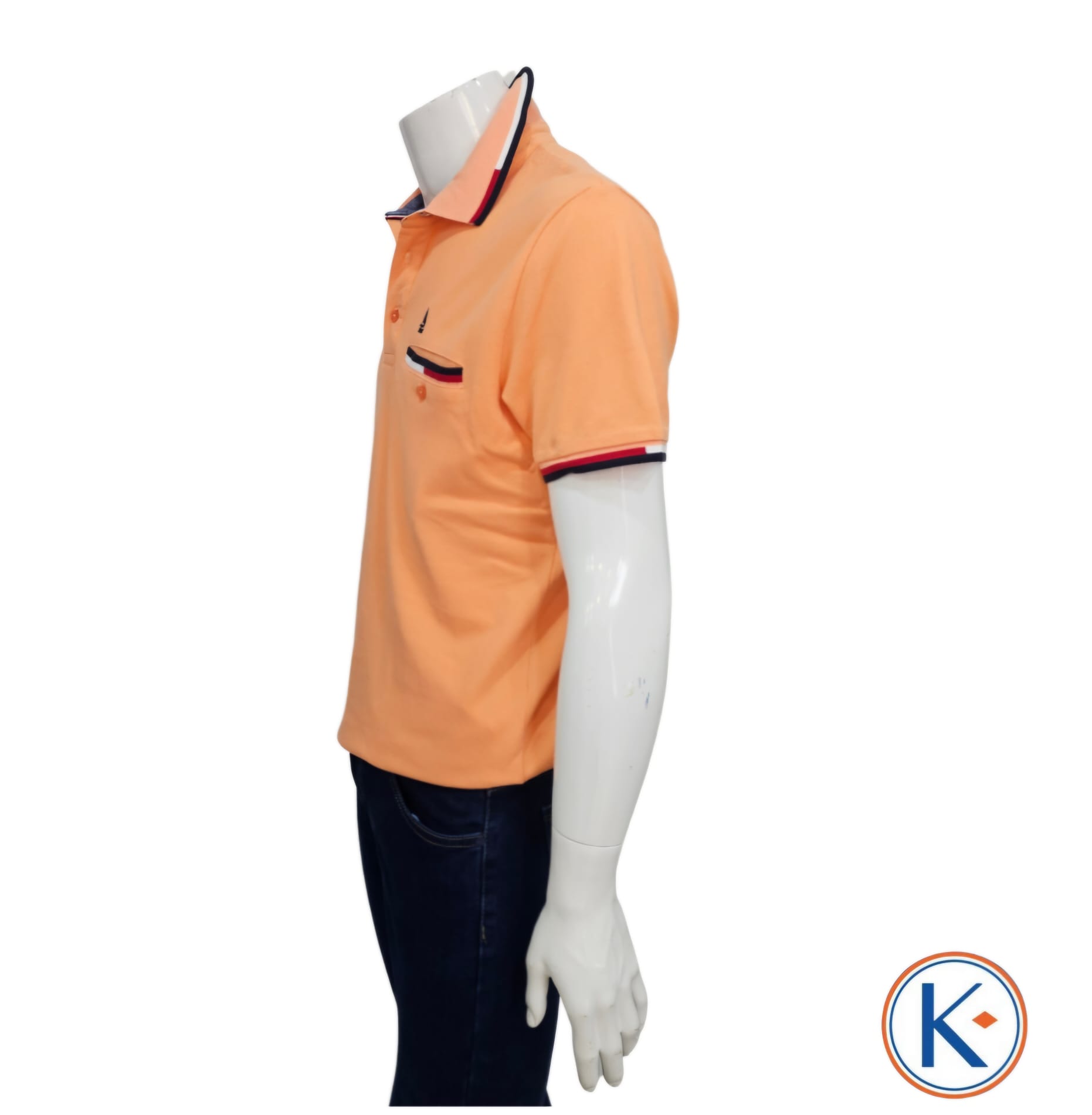 Polo Granito Nisko para Hombre con Bolsillo